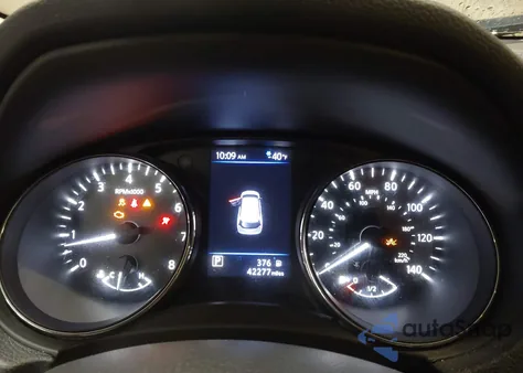 2018 Nissan Rogue Sv z USA, uszkodzony, nr VIN 5N1AT2MVXJC792554